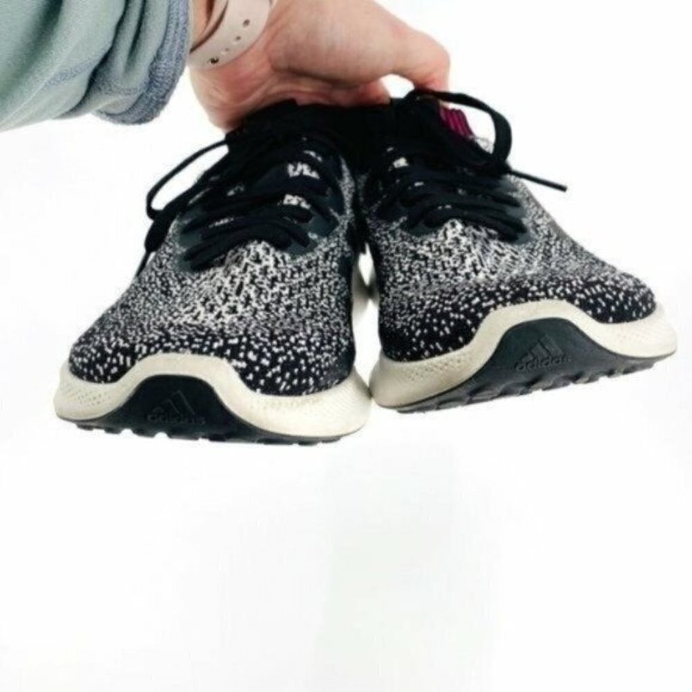 Adidas Women's PureBounce Breast Cancer Awareness Black 8 Running Comfy Sneakers - Picture 7 of 8